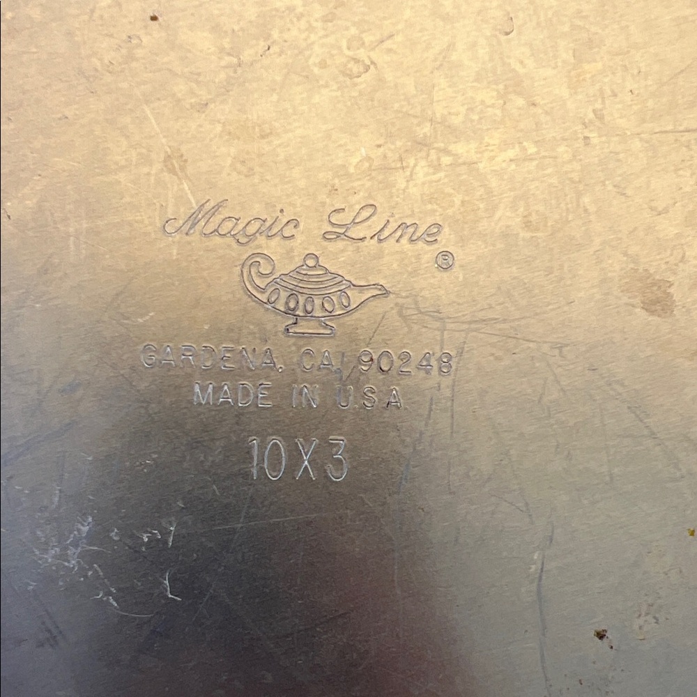 6 piece Magic Line 3 in deep wedding cake pans - Picture 2 of 7